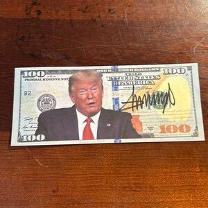 Donald trump signed $100 billion with COA